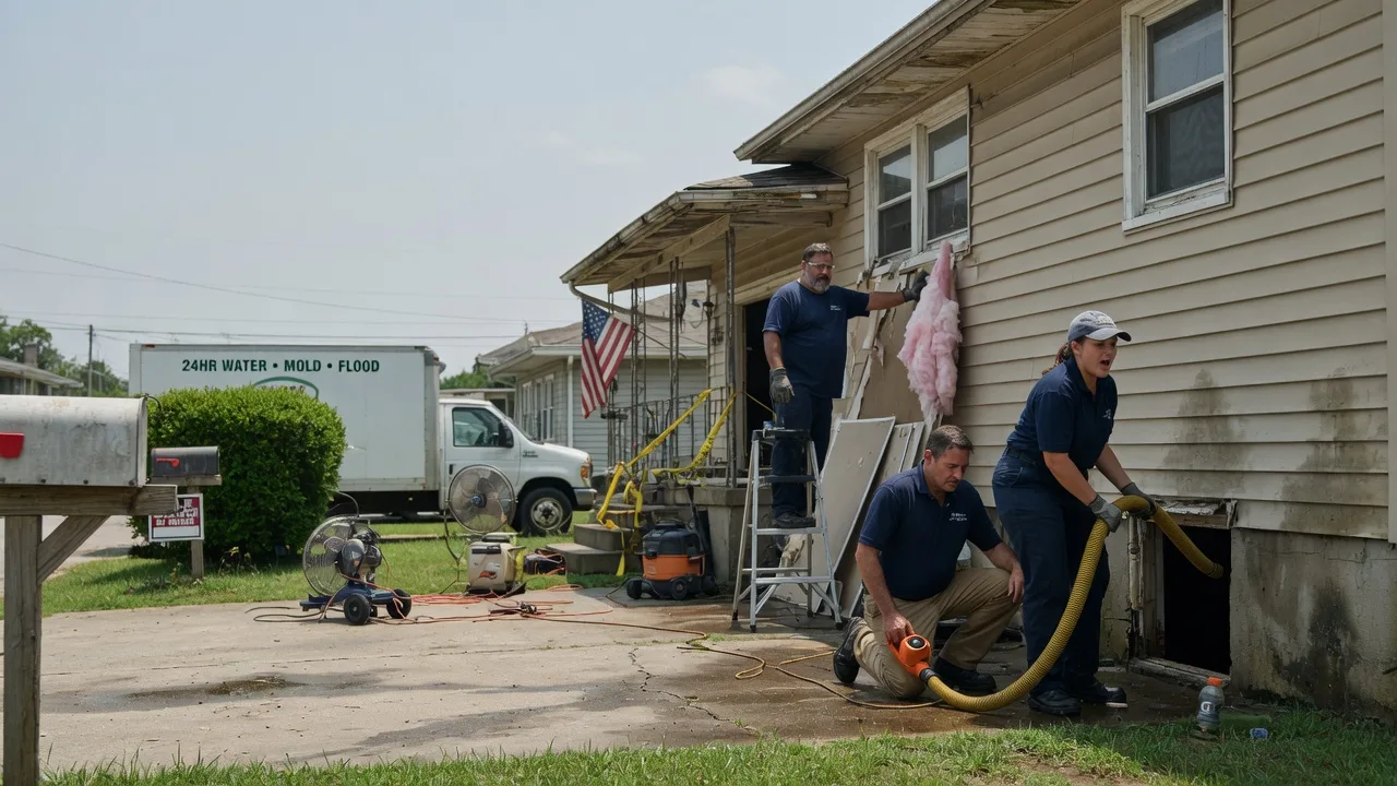 Water Damage Repair in Champaign, IL near me